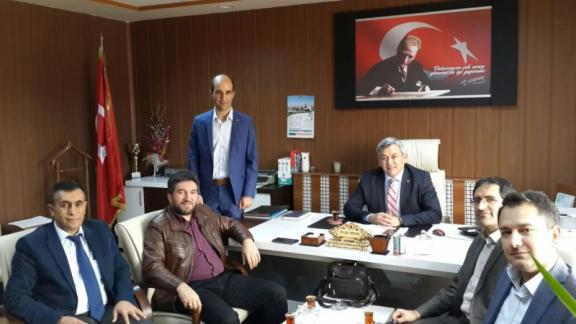 Eğitim-Birsen Erzurum Şube Başkanı Mustafa Karataş´ın Ziyareti