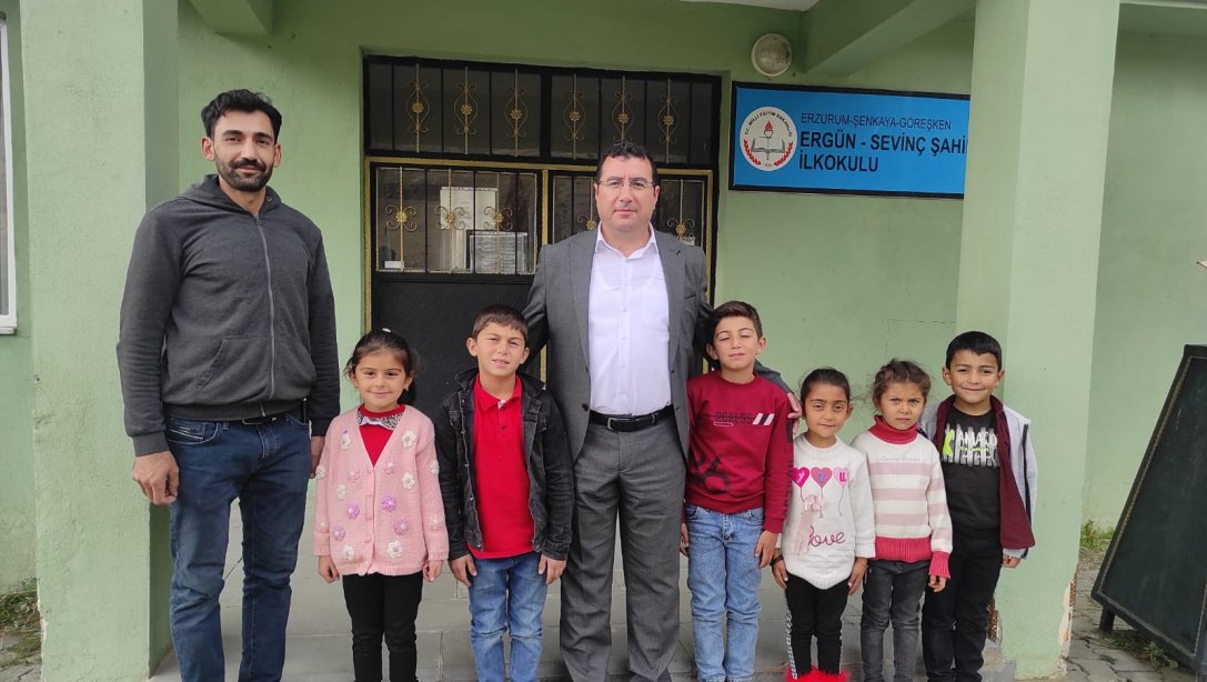 Şube Müdürümüz sn.Mustafa ALTUNKAYNAK okul ziyaretlerinde bulundu